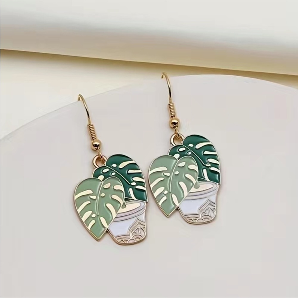 Plant Earrings